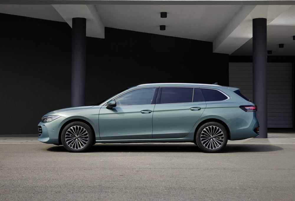 La Volkswagen Passat SW de neuvième génération bénéficie d'innovations technologiques