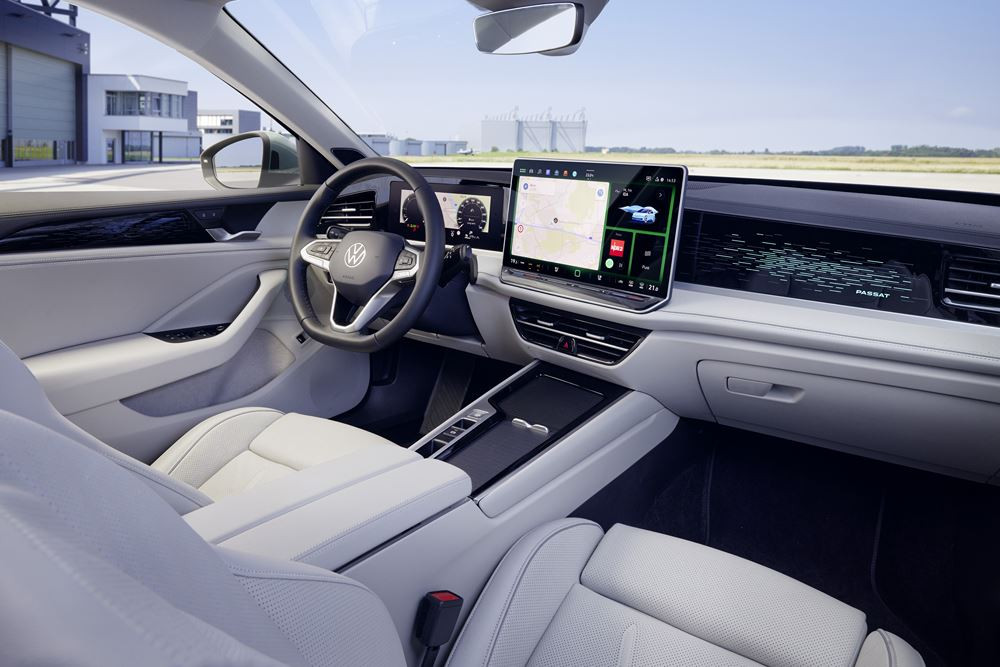 La Volkswagen Passat SW de neuvième génération bénéficie d'innovations technologiques