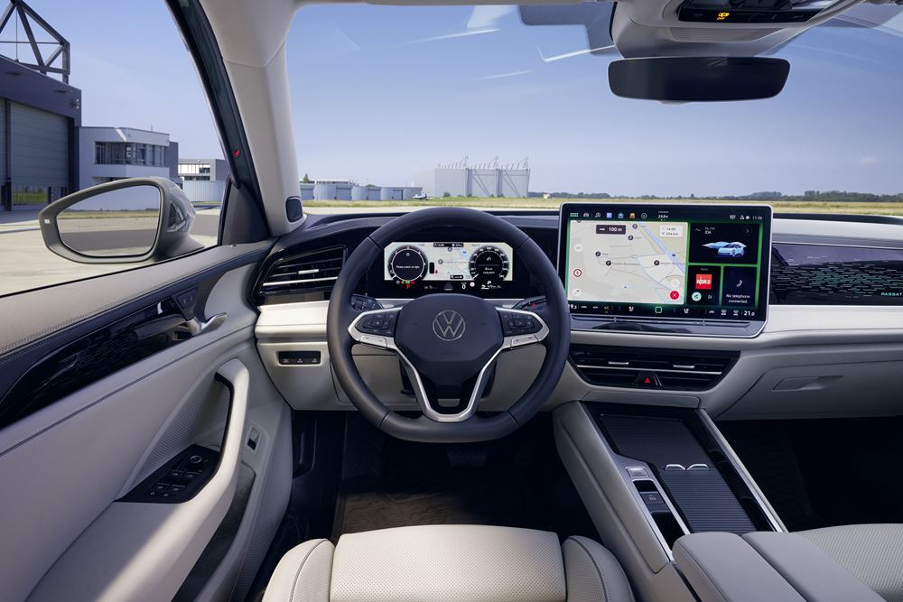 La Volkswagen Passat SW de neuvième génération bénéficie d'innovations technologiques