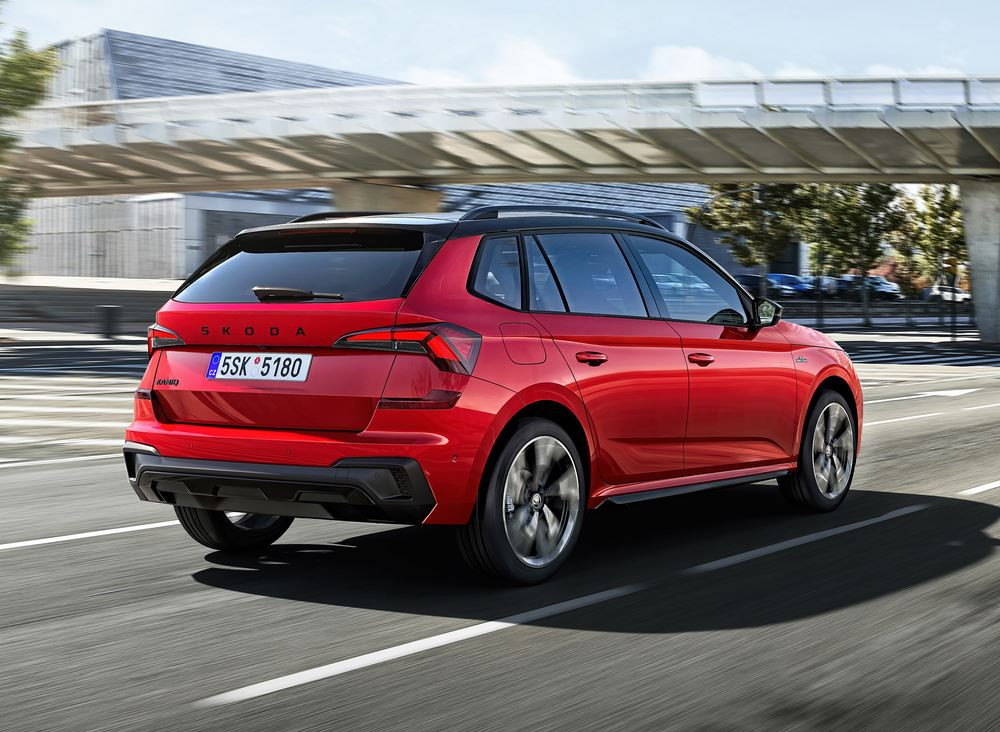 Le SUV urbain Skoda Kamiq mis à jour en approche