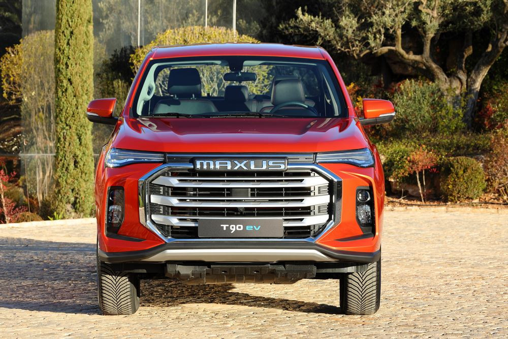 Le pick-up électrique T90-EV de Maxus assure une autonomie WLTP jusqu'à 330 km