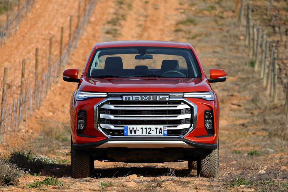 Le pick-up électrique T90-EV de Maxus assure une autonomie WLTP jusqu'à 330 km