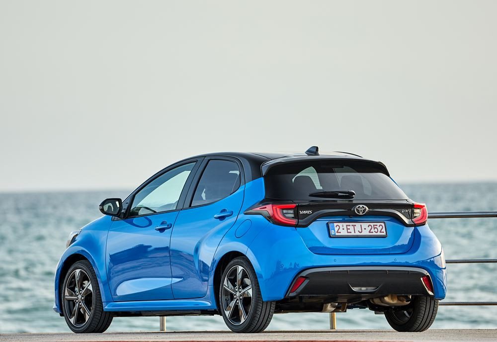 La citadine du segment B Toyota Yaris de quatrième génération mise à jour en approche