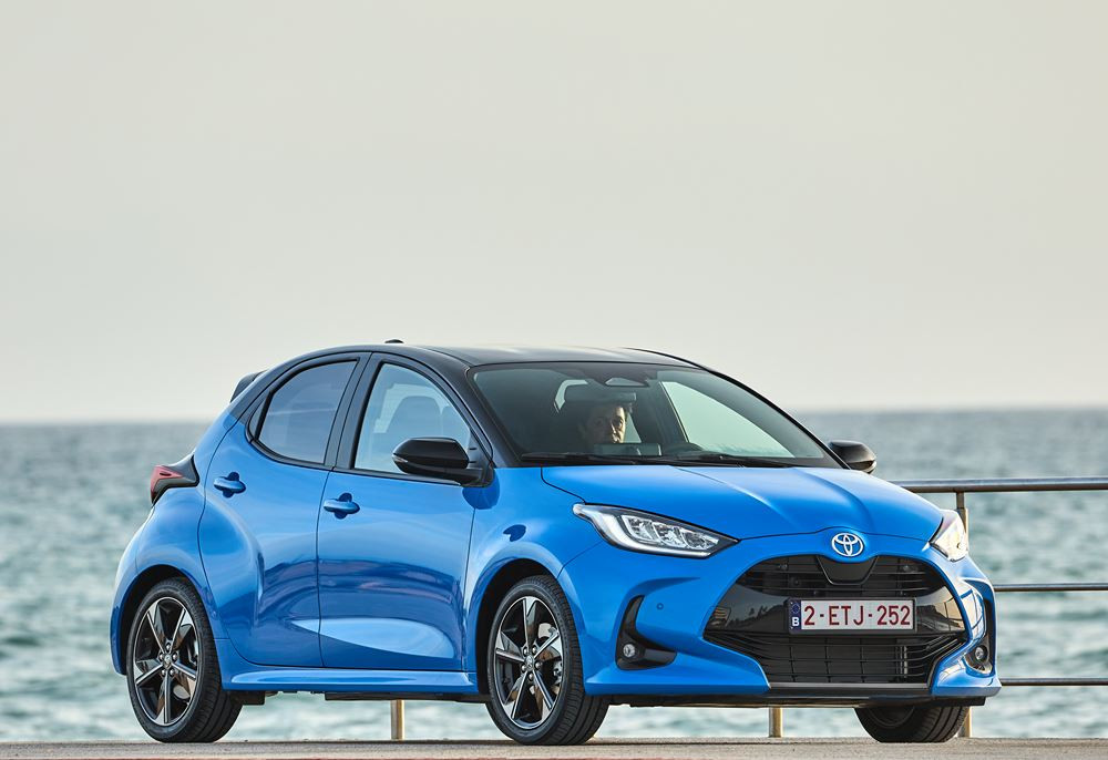 La citadine du segment B Toyota Yaris de quatrième génération mise à jour en approche