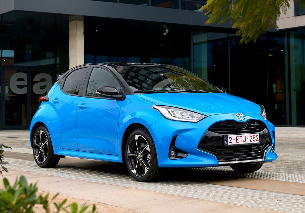 La citadine du segment B Toyota Yaris de quatrième génération mise à jour en approche