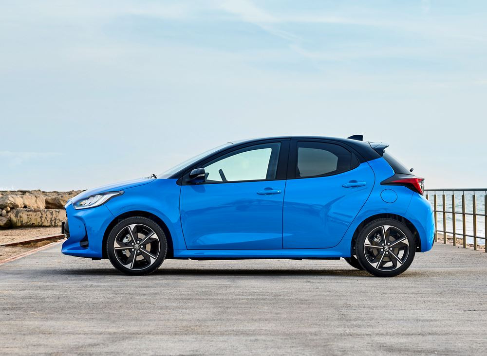La citadine du segment B Toyota Yaris de quatrième génération mise à jour en approche