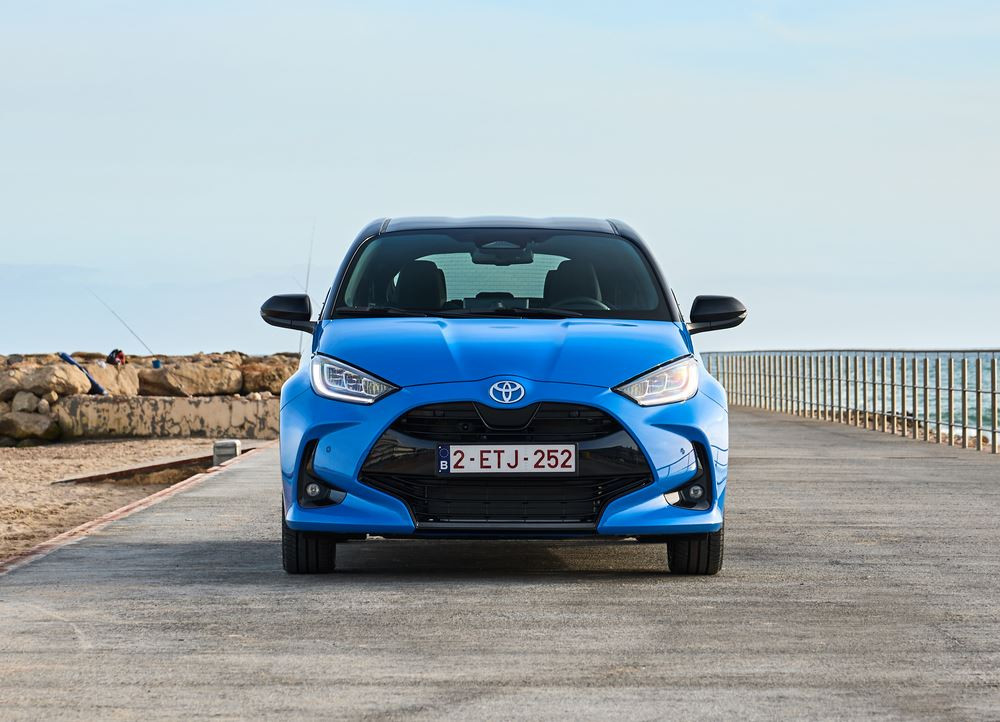 La citadine du segment B Toyota Yaris de quatrième génération mise à jour en approche