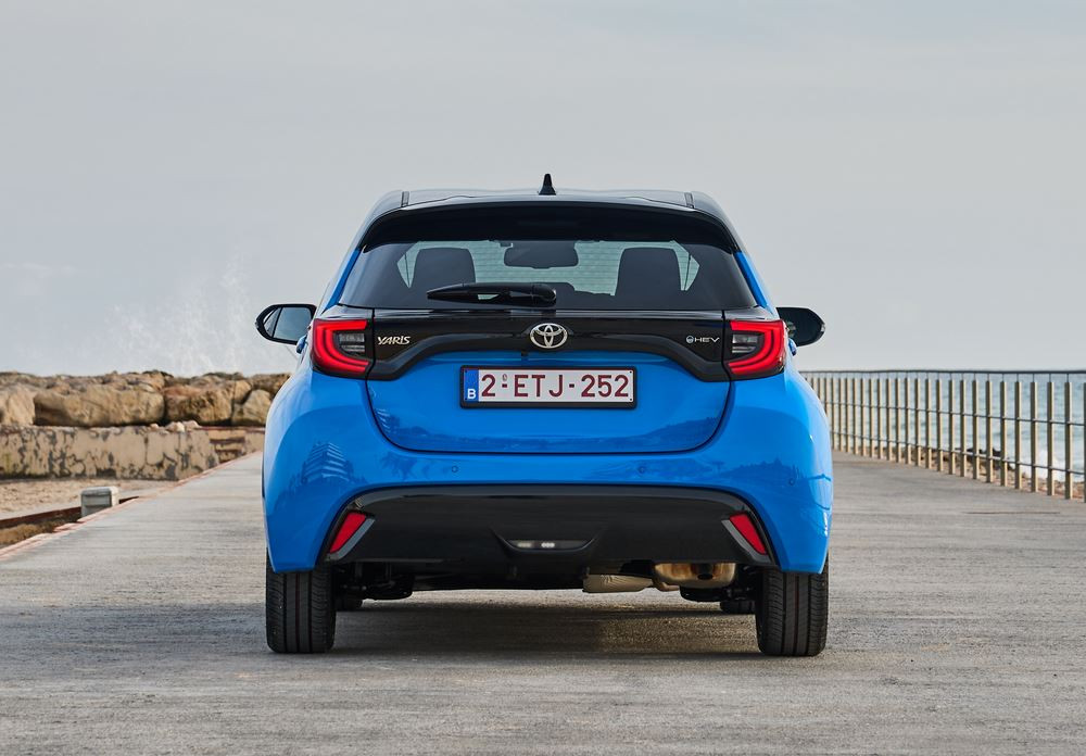 La citadine du segment B Toyota Yaris de quatrième génération mise à jour en approche
