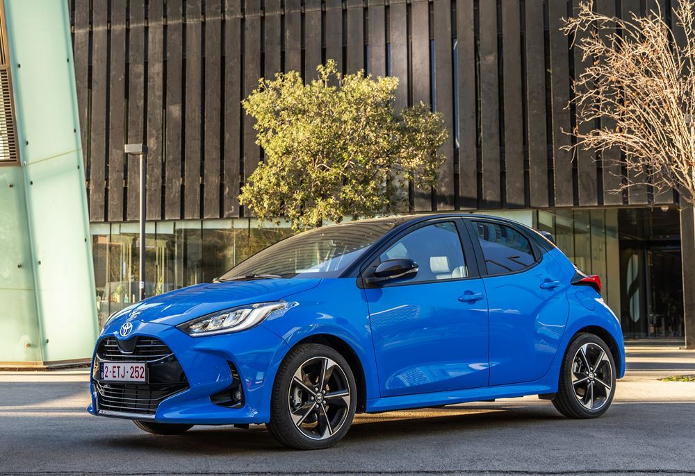 La citadine du segment B Toyota Yaris de quatrième génération mise à jour en approche