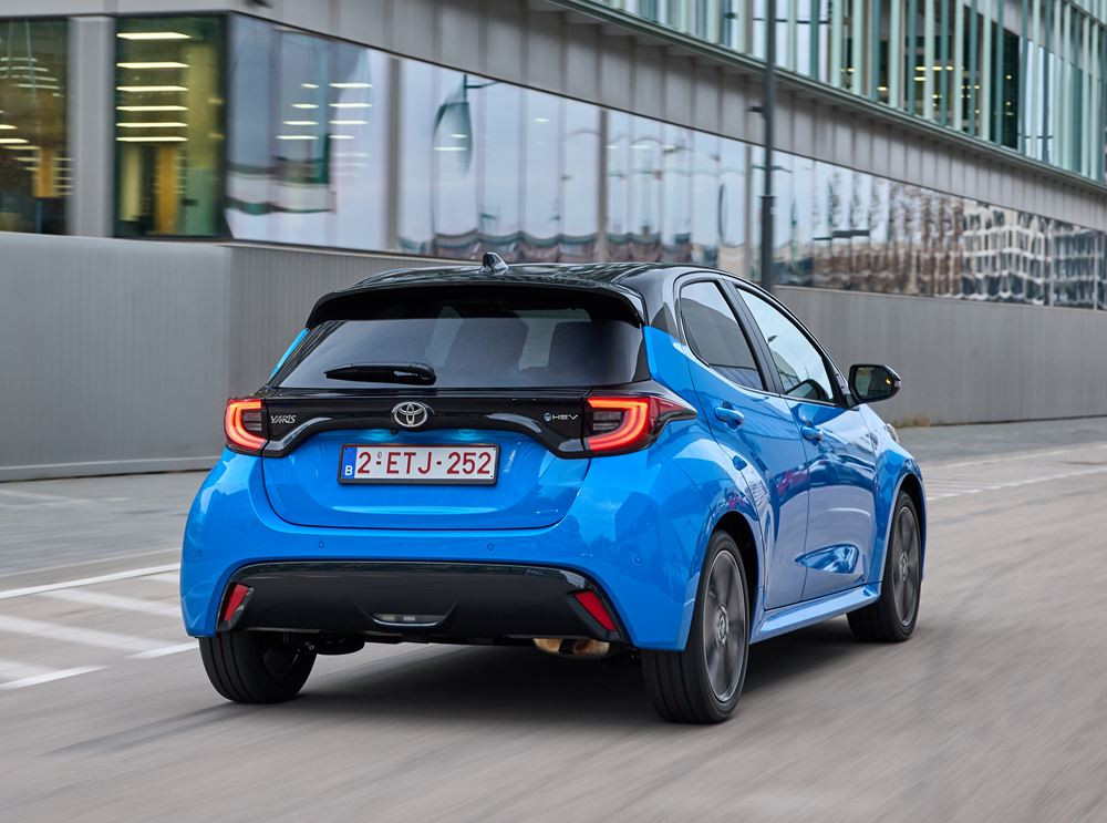 La citadine du segment B Toyota Yaris de quatrième génération mise à jour en approche