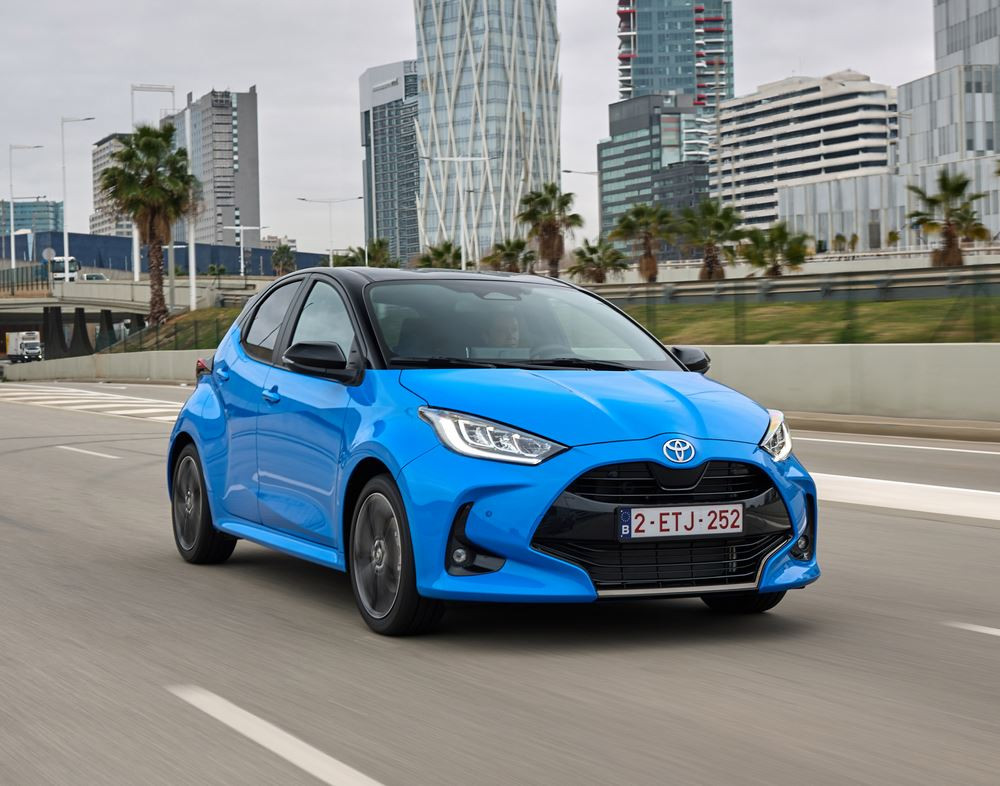 La citadine du segment B Toyota Yaris de quatrième génération mise à jour en approche