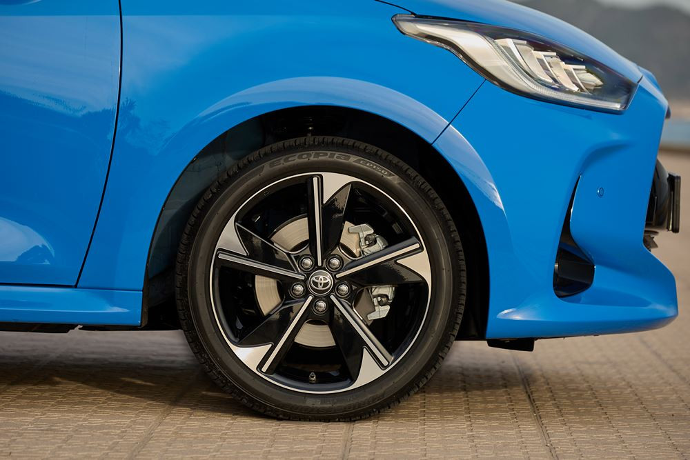 La citadine du segment B Toyota Yaris de quatrième génération mise à jour en approche