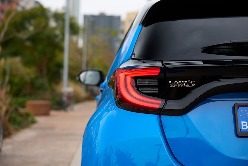 La citadine du segment B Toyota Yaris de quatrième génération mise à jour en approche