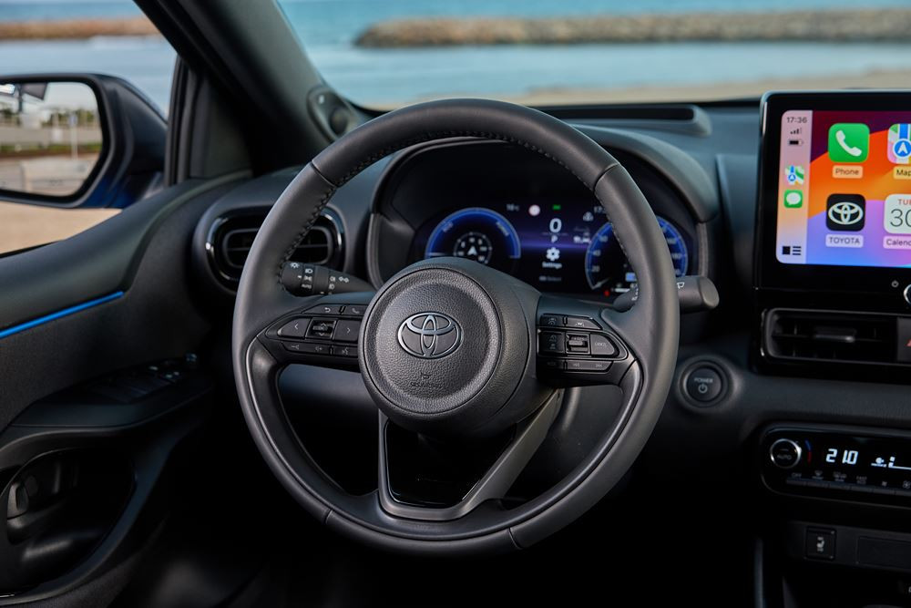 La citadine du segment B Toyota Yaris de quatrième génération mise à jour en approche