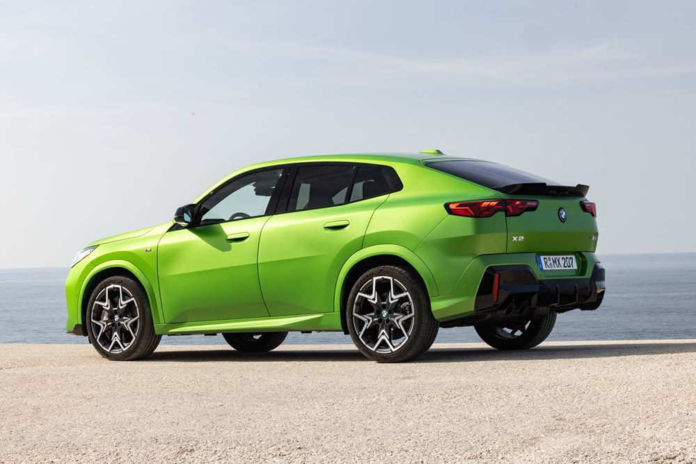 Le Sport Activity Coupé BMW X2 affiche des dimensions en hausse