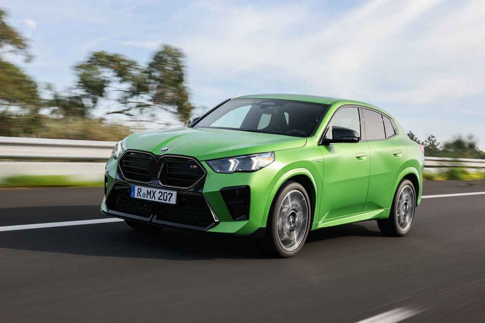 Le Sport Activity Coupé BMW X2 affiche des dimensions en hausse