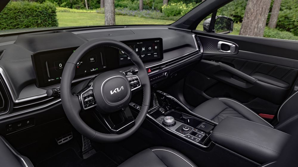 Le grand SUV Kia Sorento restylé en approche en version hybride rechargeable