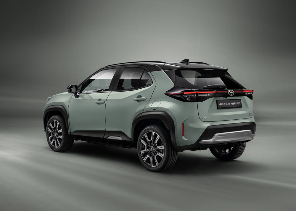 Le SUV urbain Toyota Yaris Cross optimisé en approche