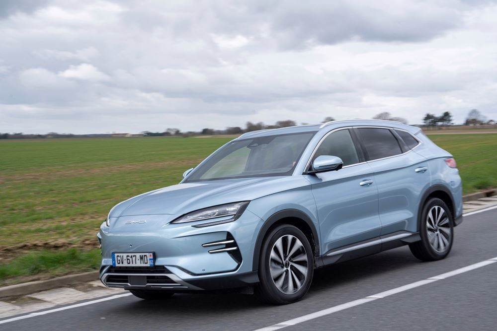 Le SUV électrique du segment D Byd Seal U affiche une autonomie WLTP jusqu'à 500 km