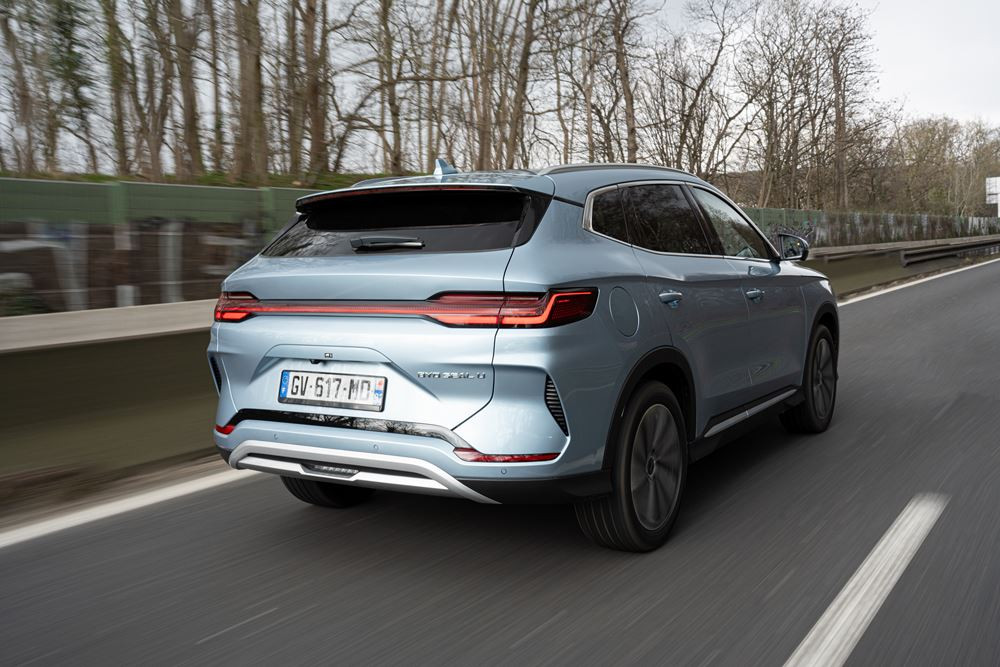 Le SUV électrique du segment D Byd Seal U affiche une autonomie WLTP jusqu'à 500 km