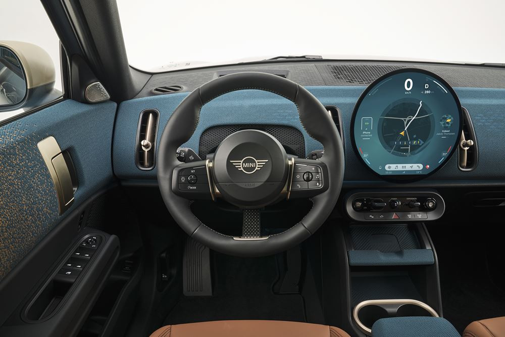 Le Mini Countryman électrique sans émissions à l'usage affiche une autonomie de près de 420 km