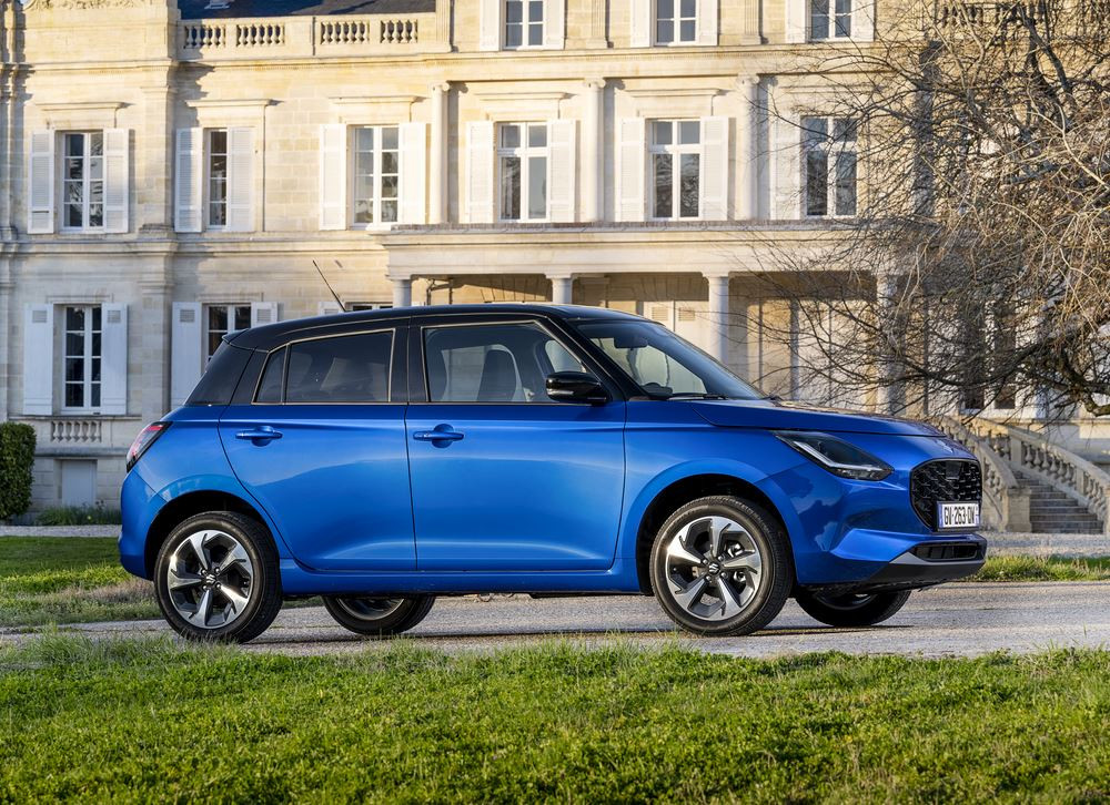 La quatrième génération de la citadine Suzuki Swift affiche un design expressif