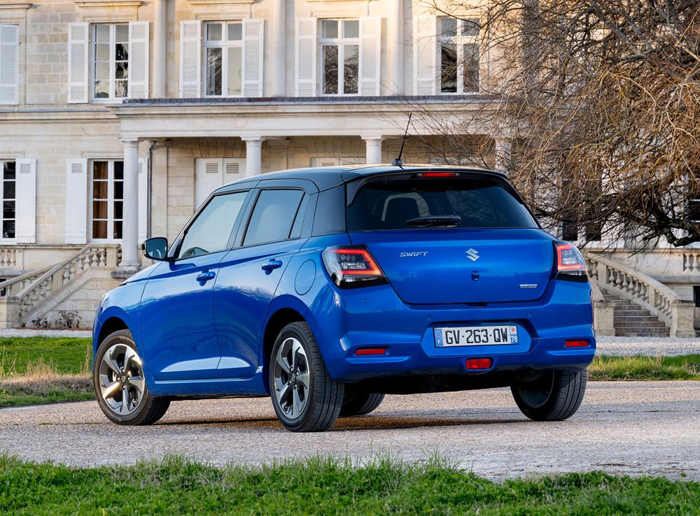 La quatrième génération de la citadine Suzuki Swift affiche un design expressif