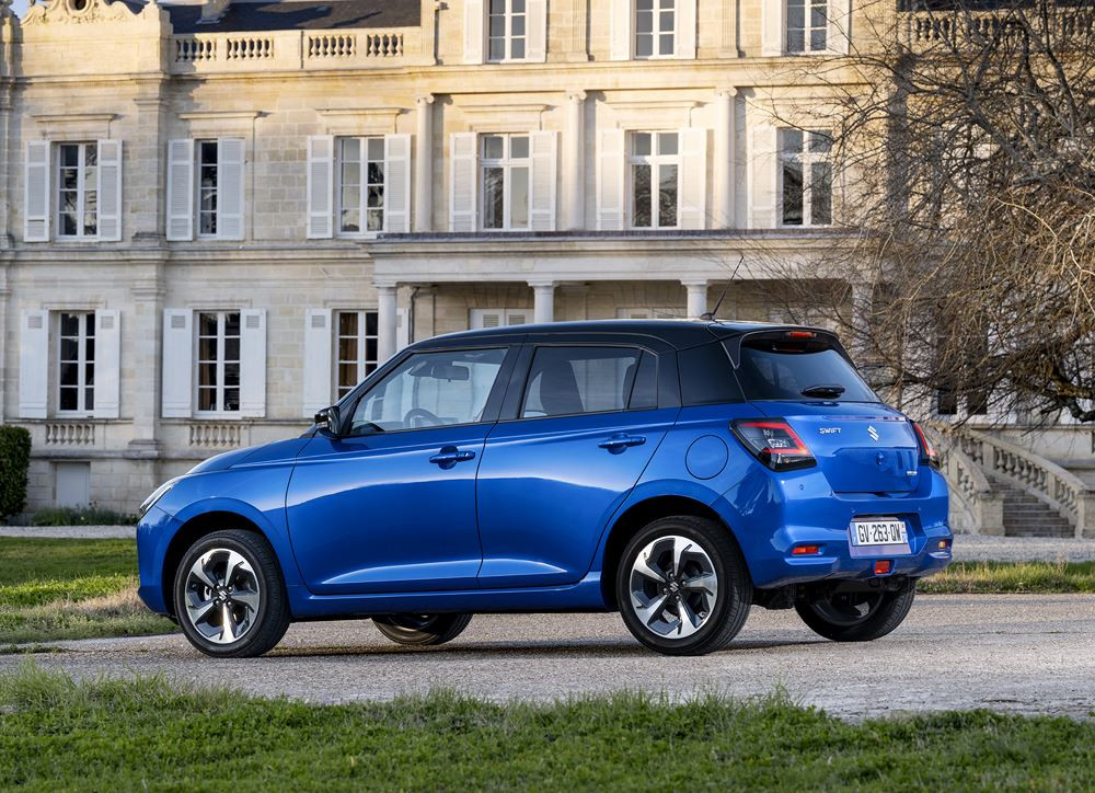 La quatrième génération de la citadine Suzuki Swift affiche un design expressif