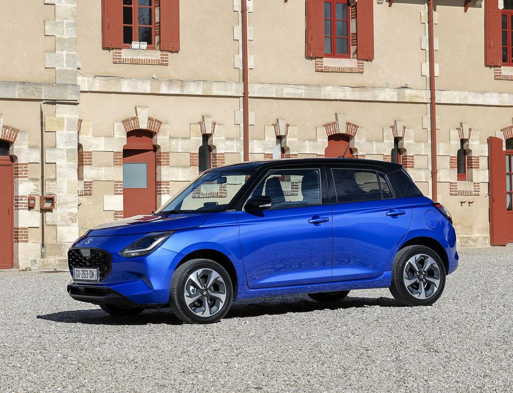 La quatrième génération de la citadine Suzuki Swift affiche un design expressif