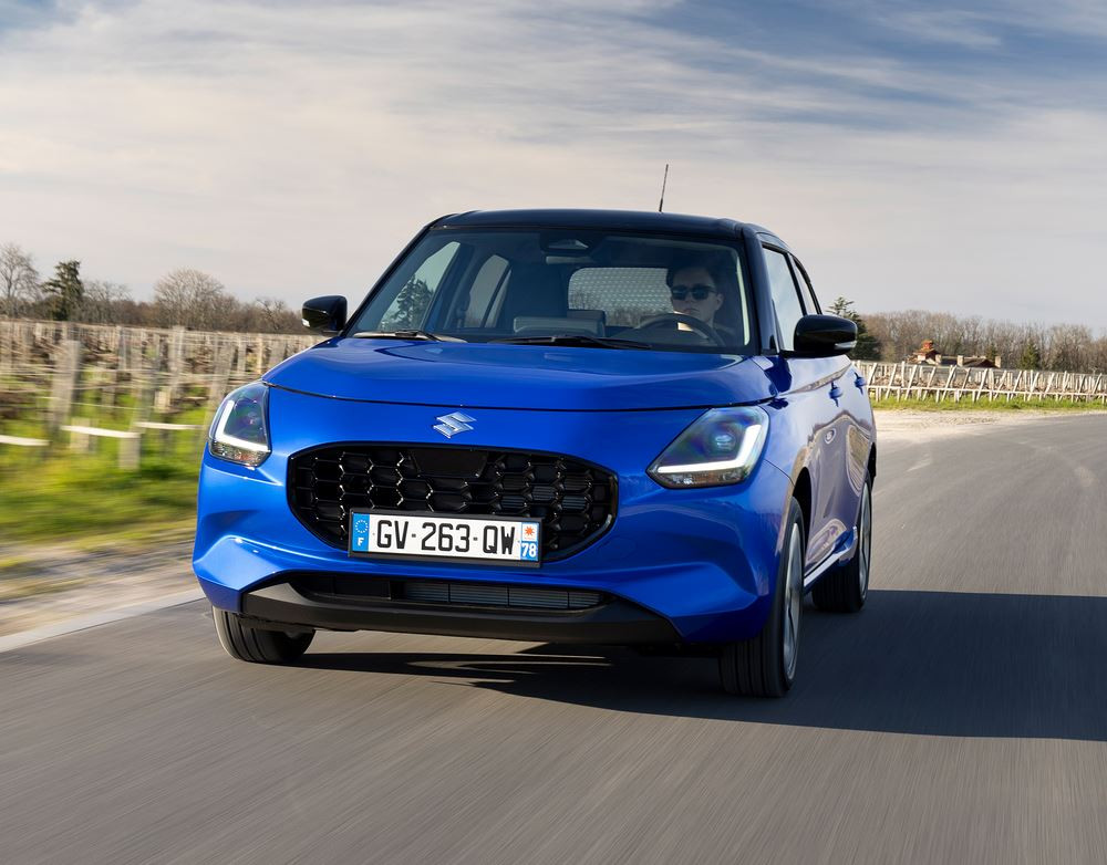 La quatrième génération de la citadine Suzuki Swift affiche un design expressif
