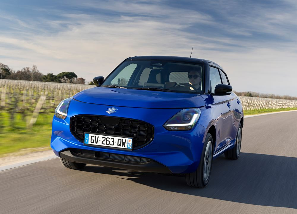 La quatrième génération de la citadine Suzuki Swift affiche un design expressif