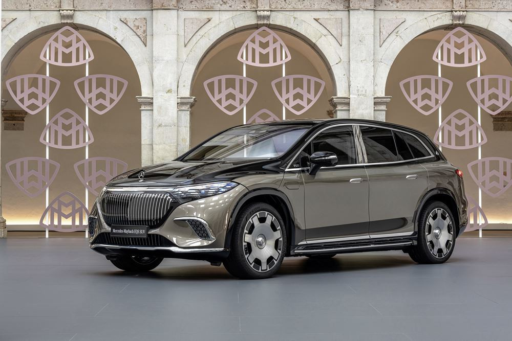Le SUV entièrement électrique Mercedes-Maybach EQS SUV offre l'exclusivité Maybach