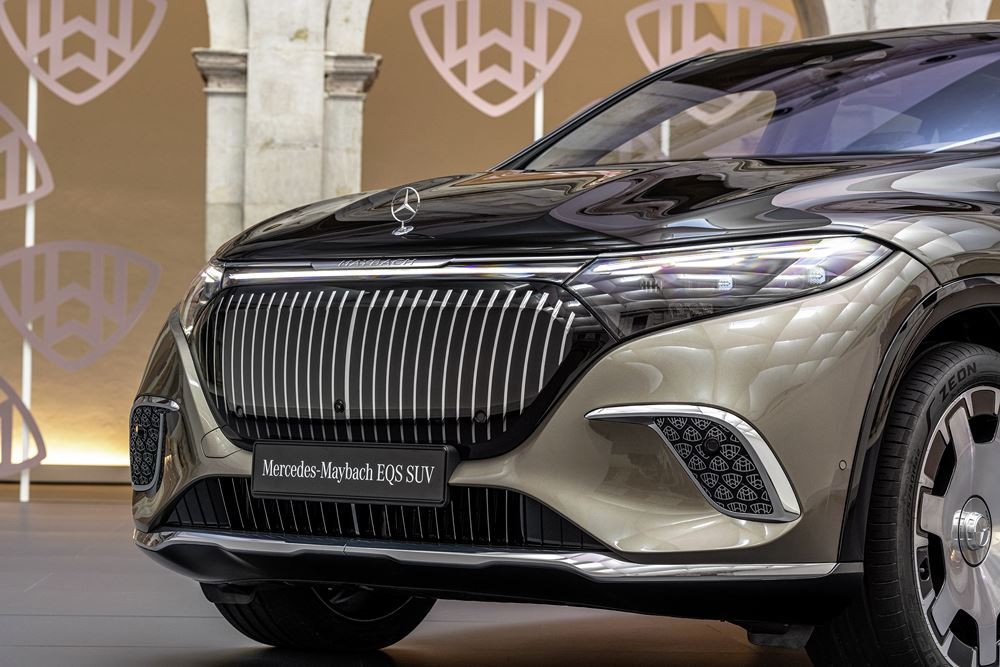 Le SUV entièrement électrique Mercedes-Maybach EQS SUV offre l'exclusivité Maybach