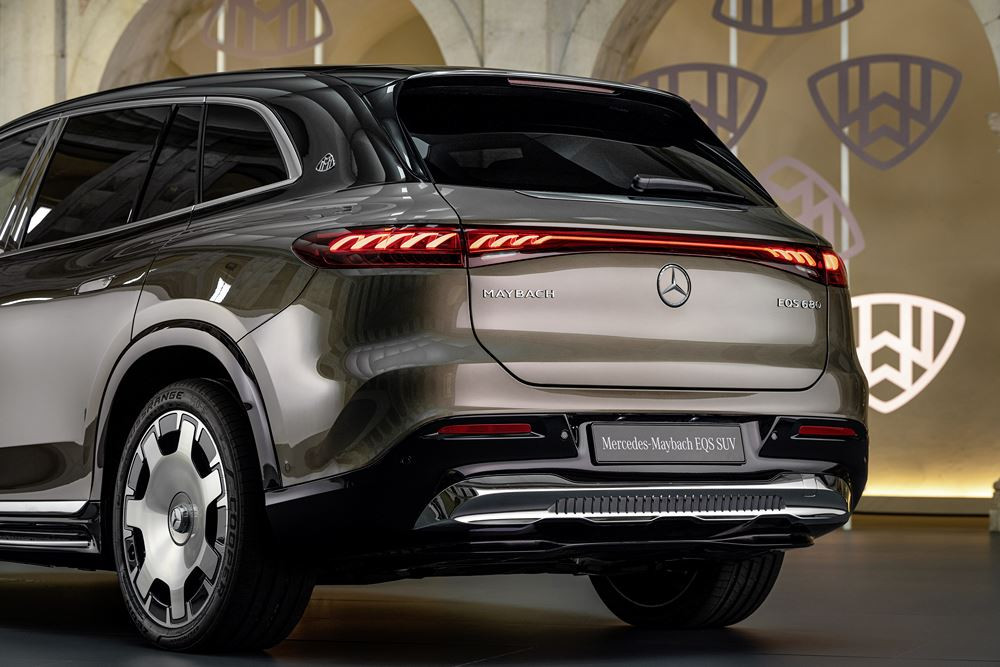 Le SUV entièrement électrique Mercedes-Maybach EQS SUV offre l'exclusivité Maybach
