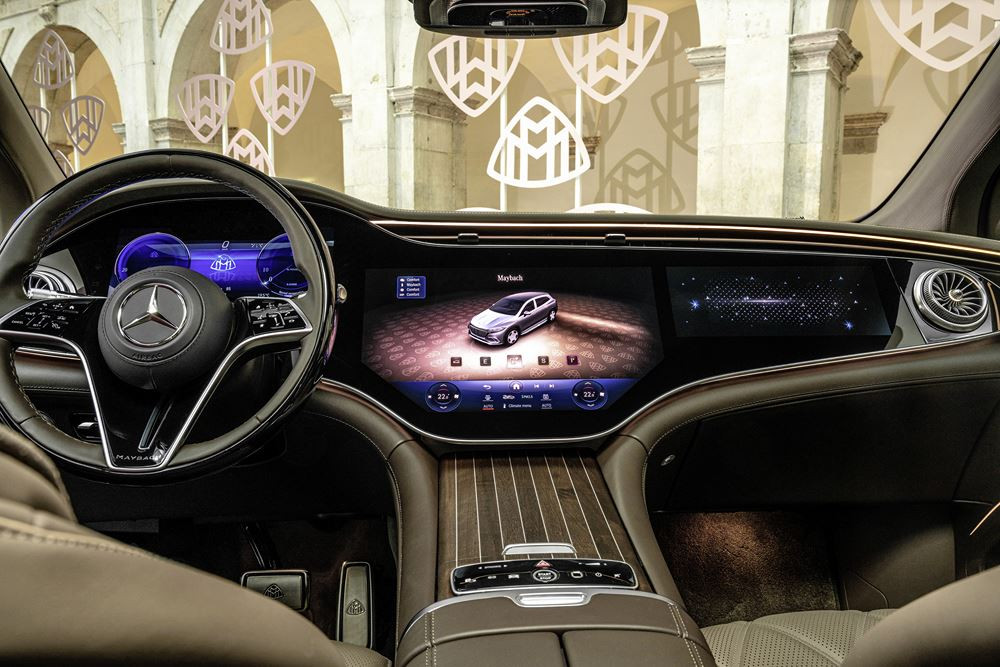 Le SUV entièrement électrique Mercedes-Maybach EQS SUV offre l'exclusivité Maybach