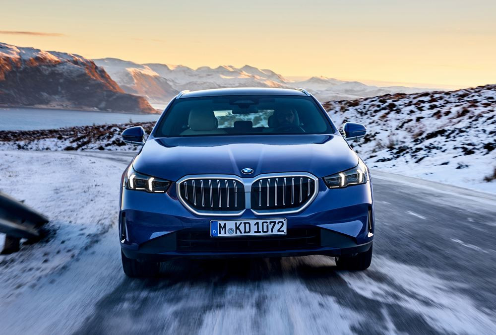 La sixième génération de la BMW Série 5 Touring affiche des proportions étirées