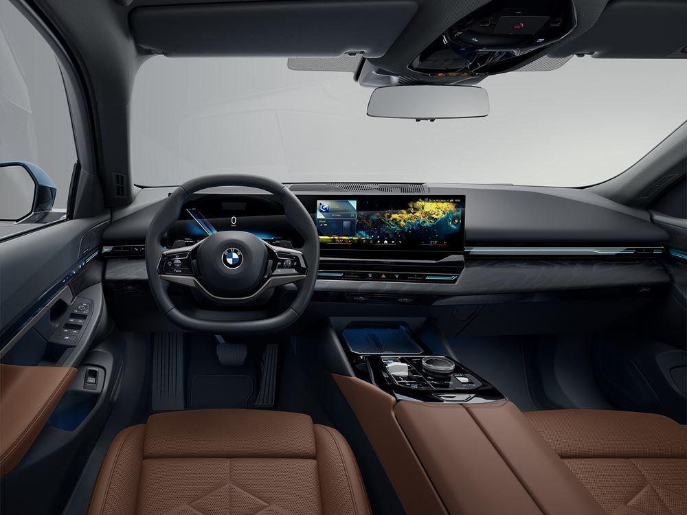 La sixième génération de la BMW Série 5 Touring affiche des proportions étirées