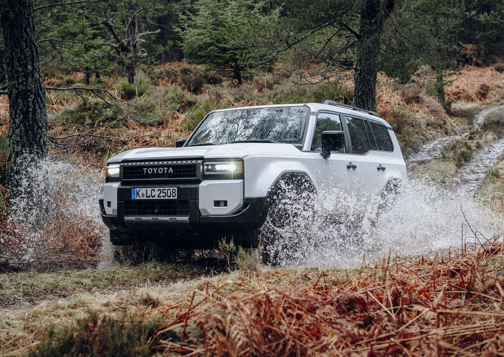 Le Toyota Land Cruiser est conçu pour affronter les conditions les plus difficiles