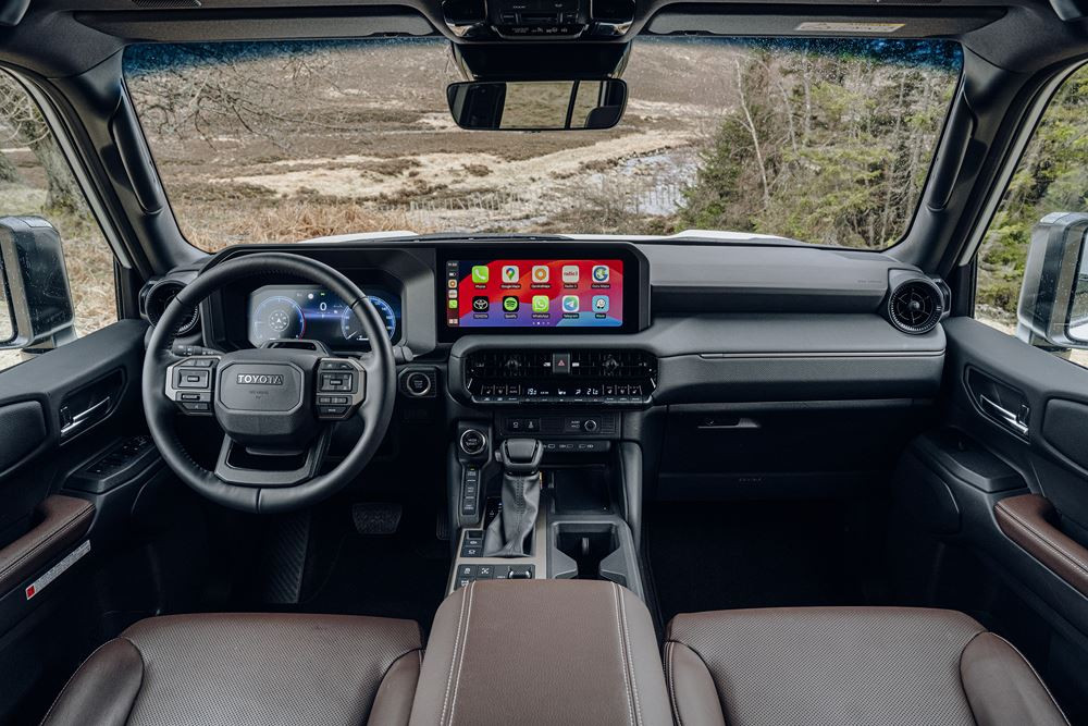 Le Toyota Land Cruiser est conçu pour affronter les conditions les plus difficiles