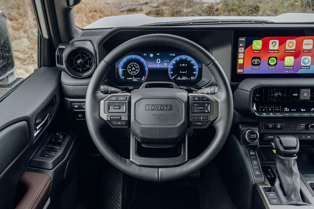 Le Toyota Land Cruiser est conçu pour affronter les conditions les plus difficiles