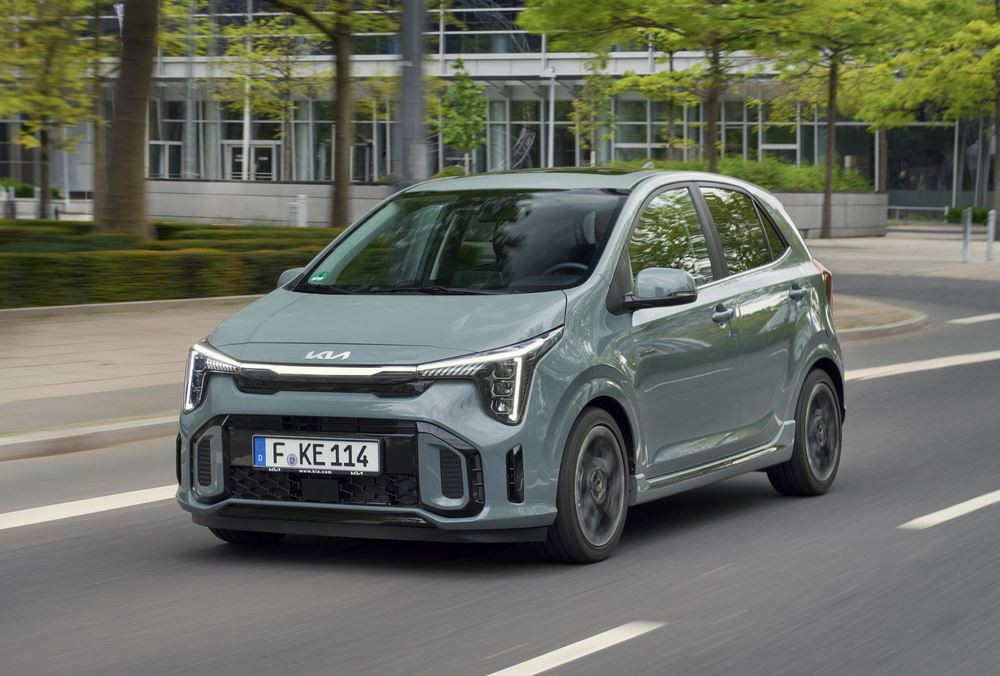 La mini-citadine Kia Picanto restylée adopte un look plus audacieux