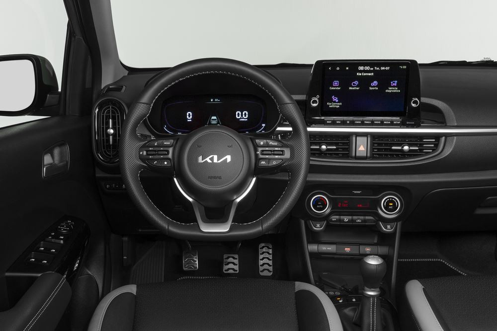 La mini-citadine Kia Picanto restylée adopte un look plus audacieux