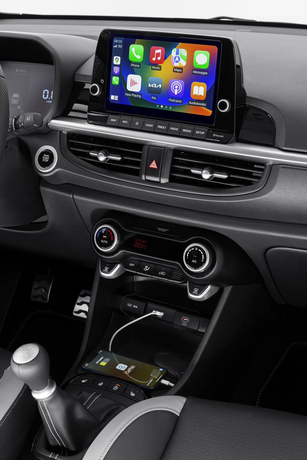 La mini-citadine Kia Picanto restylée adopte un look plus audacieux