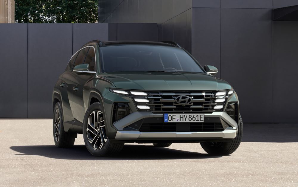 Le SUV compact Hyundai Tucson de quatrième génération bénéficie d'améliorations