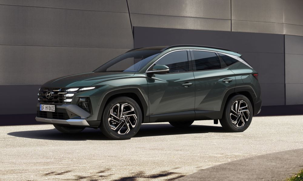 Le SUV compact Hyundai Tucson de quatrième génération bénéficie d'améliorations