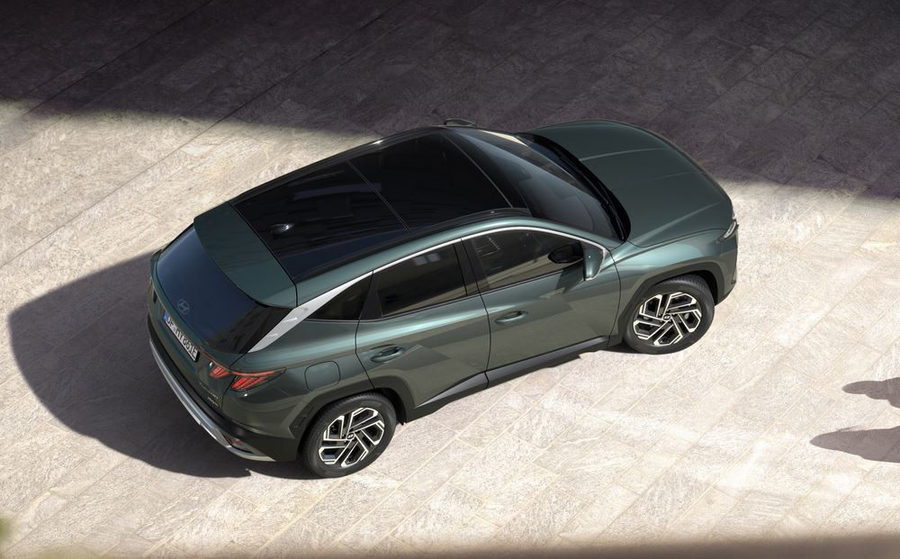 Le SUV compact Hyundai Tucson de quatrième génération bénéficie d'améliorations