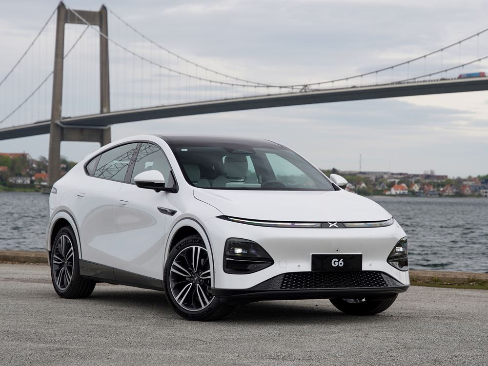 Le SUV coupé électrique XPeng G6 offre une autonomie WLTP jusqu'à 570 km