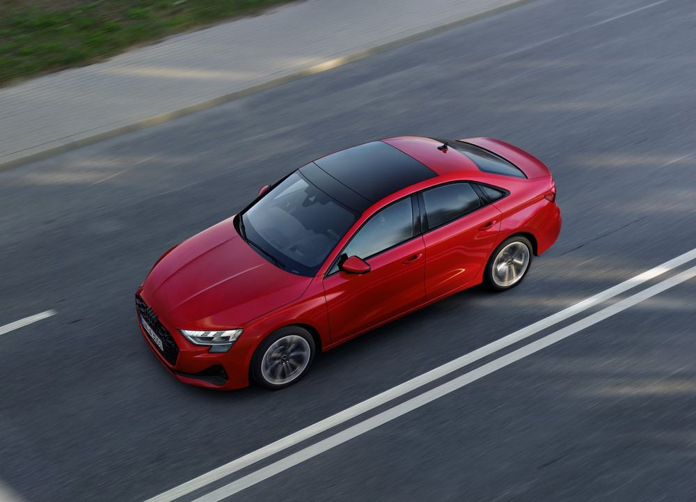 L'Audi A3 Berline à coffre séparé mise à jour affiche un design plus affûté