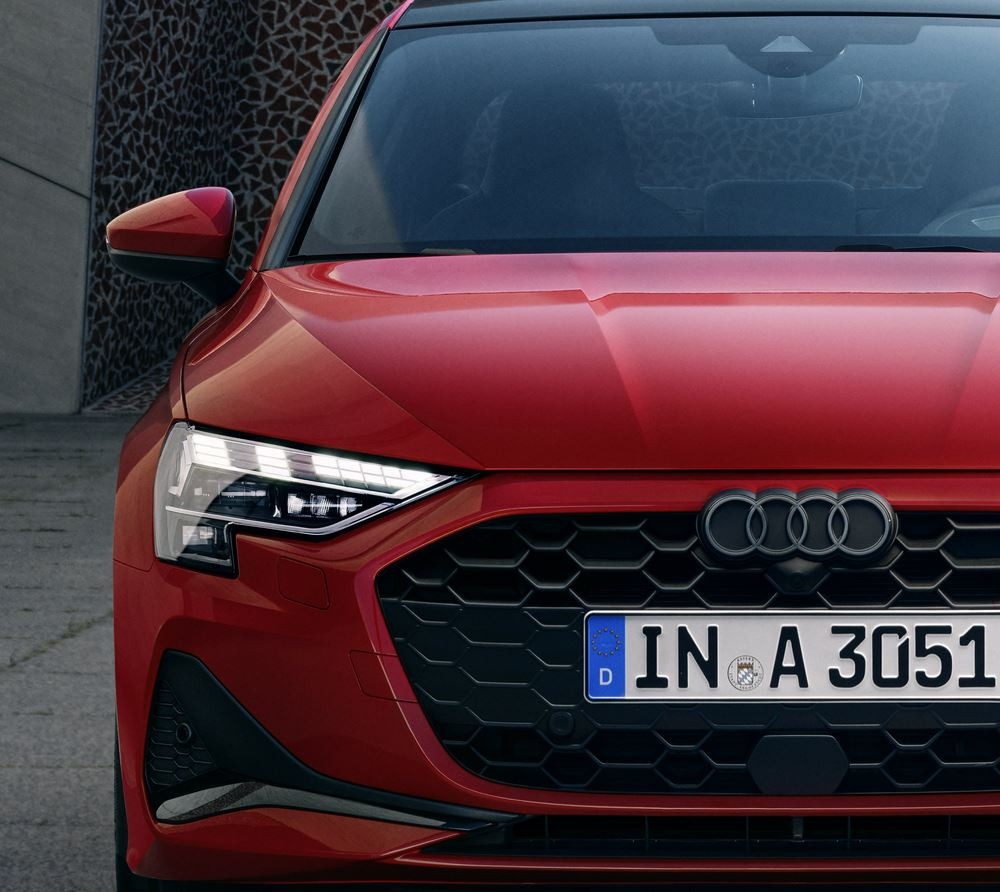 L'Audi A3 Berline à coffre séparé mise à jour affiche un design plus affûté