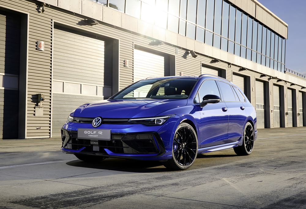 Le break hautes performances Volkswagen Golf SW R revendique une dynamique de conduite optimisée